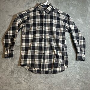 Pendleton Black and White Plaid Shirt